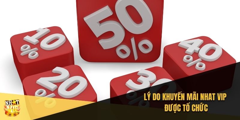 Lý do khuyến mãi Nhat Vip được tổ chức