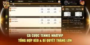 Cá Cược Tennis Nhatvip – Tổng Hợp Kèo & Bí Quyết Thắng Lớn